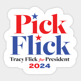 Pick Flick Sticker